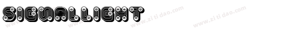 SignalLight字体转换