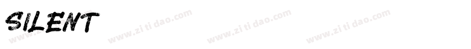 SILENT字体转换