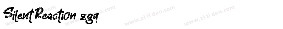 SilentReaction-zgq3字体转换