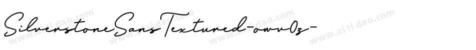 SilverstoneSansTextured-owv0z字体转换 SilverstoneSansTextured-owv0z字体转换