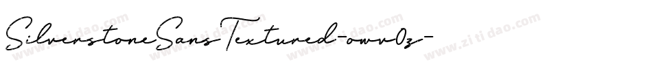 SilverstoneSansTextured-owv0z字体转换 SilverstoneSansTextured-owv0z字体转换