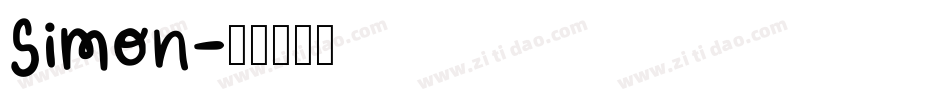 Simon字体转换