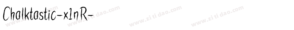 Chalktastic-x1nR字体转换