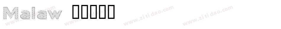 Malaw字体转换