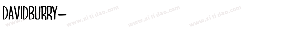 DavidBurry字体转换