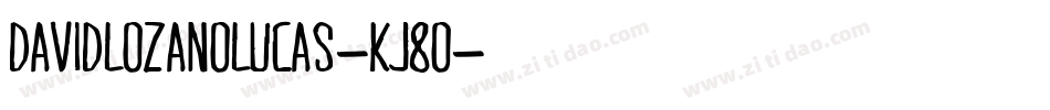 DavidLozanoLucas-KJ8o字体转换
