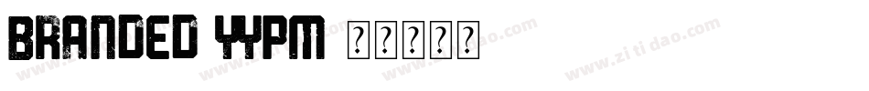 Branded-yyPM字体转换