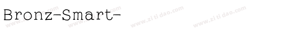 Bronz-Smart字体转换