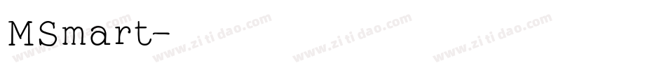 MSmart字体转换