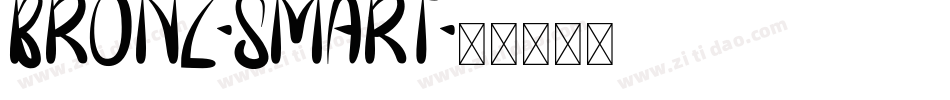 Bronz-Smart字体转换