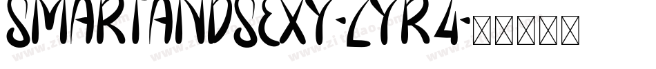 SmartAndSexy-zyr4字体转换