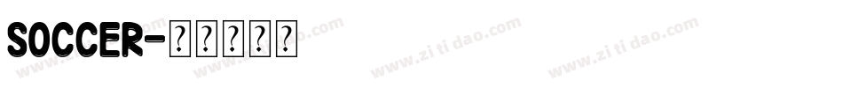 Soccer字体转换