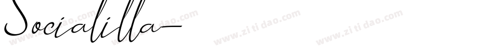 Socialitta字体转换