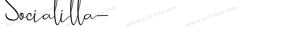 Socialitta字体转换