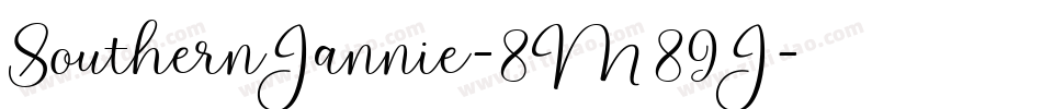 SouthernJannie-8M89J字体转换