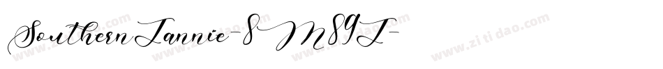 SouthernJannie-8M89J字体转换