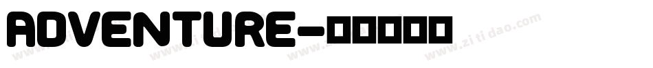 Adventure字体转换