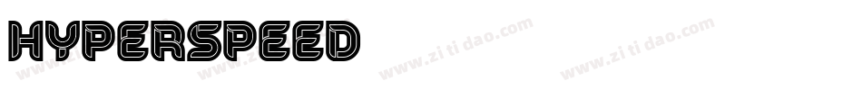 Hyperspeed字体转换