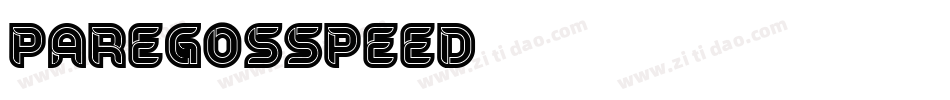 ParegosSpeed字体转换
