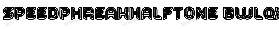 SpeedPhreakHalftone-BWLqx字体转换