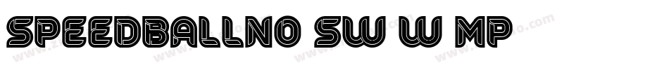 Speedballno2sw-w2mP字体转换