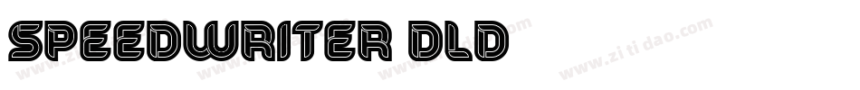 Speedwriter-DlD0字体转换
