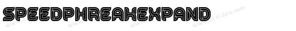 speedphreakexpand字体转换