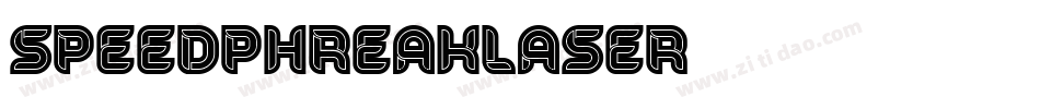 speedphreaklaser字体转换