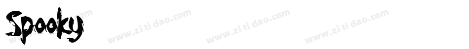 Spooky字体转换