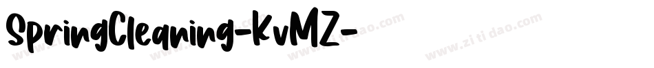 SpringCleaning-KvMZ字体转换
