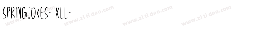 SpringJokes-9xLL字体转换