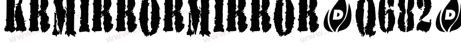 KrMirrorMirror-q682字体转换