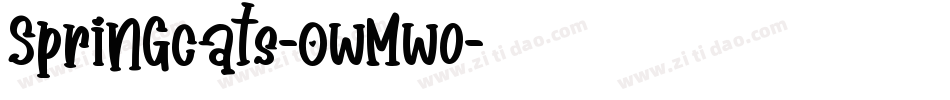 SpringCats-owMw0字体转换
