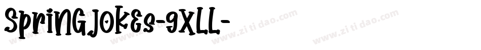 SpringJokes-9xLL字体转换