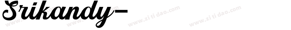 Srikandy字体转换