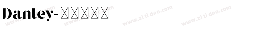 Danley字体转换