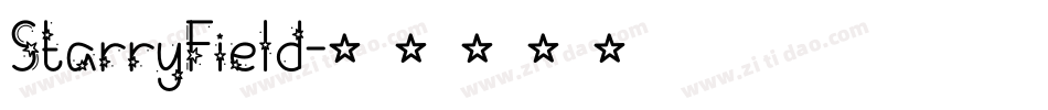 StarryField字体转换