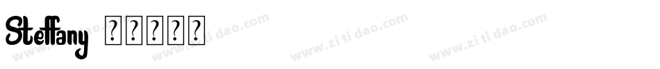 Steffany字体转换