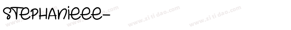 stephanieee字体转换
