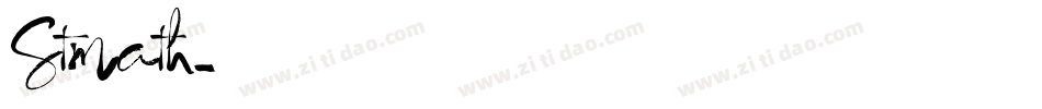Stmath字体转换