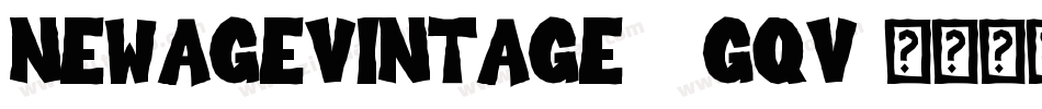 NewAgeVintage-7gqV字体转换