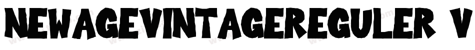 NewAgeVintageReguler-v6eM字体转换
