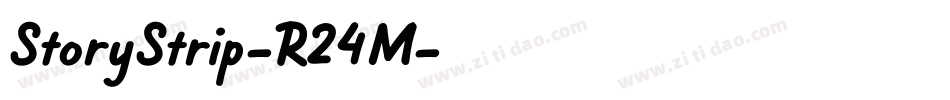 StoryStrip-R24M字体转换