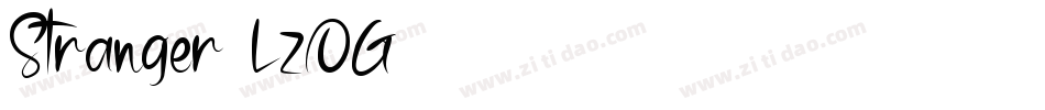 Stranger-LzOG字体转换