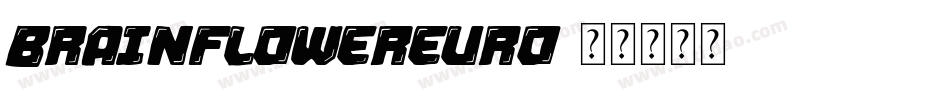 BrainFlowerEuro字体转换
