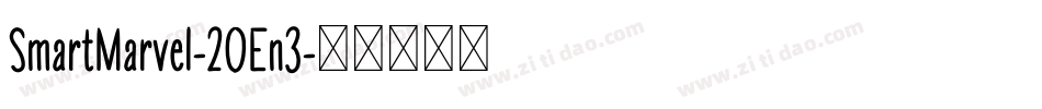 SmartMarvel-2OEn3字体转换