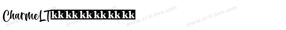 CharmeLT字体转换