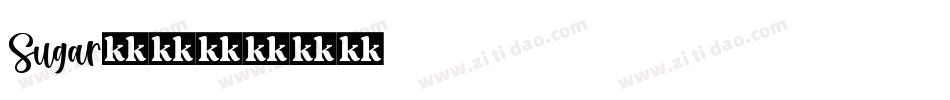 Sugar字体转换