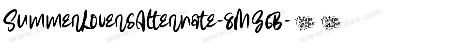 SummerLoversAlternate-8MZ6B字体转换