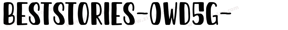 BestStories-0Wd5G字体转换